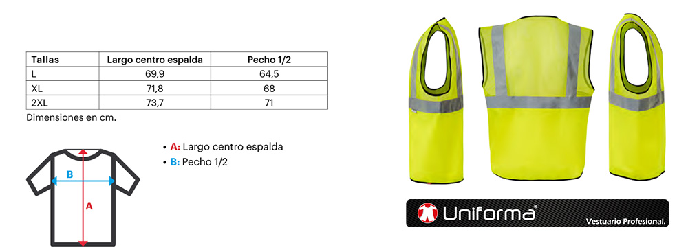 Chaleco de malla de rejilla para el calor alta visibilidad EN iso 20471