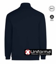 Sudadera Azul Marino con cierre de Cremallera Central, puños elásticos, interior gamuzado, personalizable con logo de empresa en Uniforma - VSZ27OU - VSZ27OU
