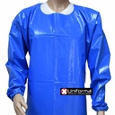 Delantal con Mangas TPU para la industria alimentaria, fabricado en TPU, de alta resistencia, sin costuras, cómodo y elástico, impermeable, personalizable un Uniforma.  - FL792