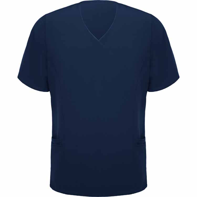 Casaca Camisola de trabajo de cuello pico de microfibra elástica con lycra, en tejido técnico, resistente a las manchas, personalizable con logo de empresa en Uniforma - LY9085