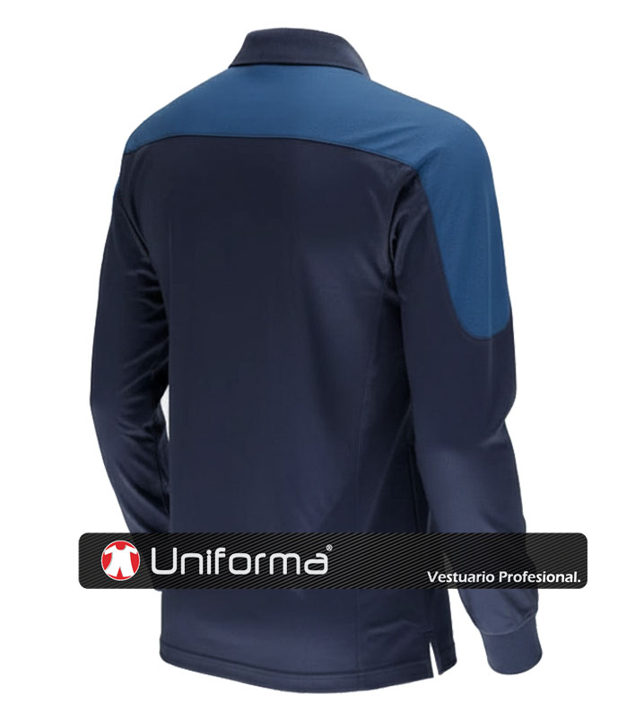 Polo combinado Micropiqué Manga Larga - TWF2852