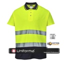 Polo de Alta Visibilidad Cotton Comfort con tejido de algodón interno para evitar alergias al poliéster  - PS174