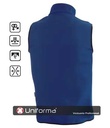 Chaleco Azul Marino de tejido Softshell Económico, con micro polar por dentro, unisex, con ajuste en la cintura, personalizable con logo de empresa en uniforma  - BW1010