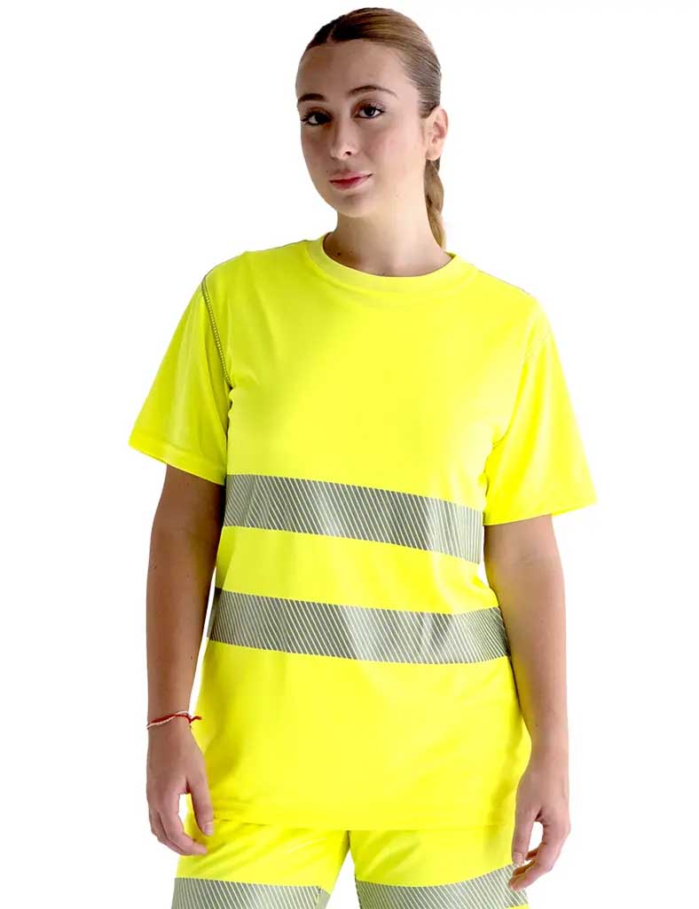 Camiseta Alta Visibilidad Tallas Grandes - PR4021