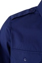 Camisa de Manga Corta de color azul marino con Galoneras, cierre de botón, personalizable con logo de empresa en Uniforma - V532
