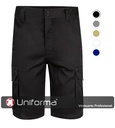 Pantalón Corto Bermuda Multibolsillos Elástica - V103009S