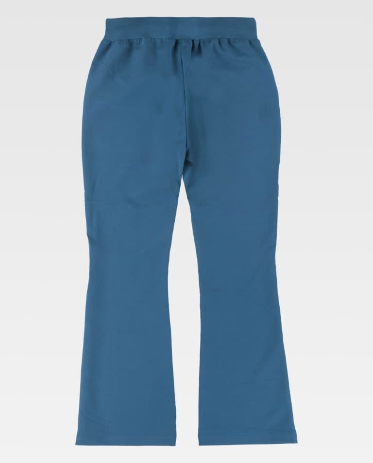 Pantalón de mujer, de campana con tejido elástico - TB9522