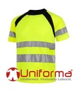 Camiseta de Alta Visibilidad reflectante amarilla clase 2