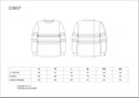 Tabla de medidas Camiseta Manga Larga Bandas Reflectantes TC3937