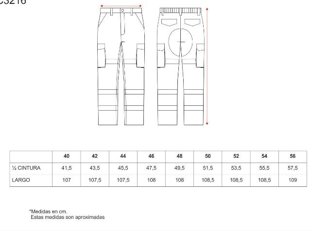 Pantalón Reforzado Alta Visibilidad - TC3216