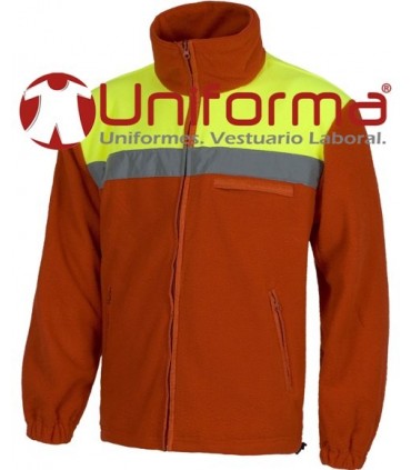 Chaqueta Polar Reflectante Roja - TC4030