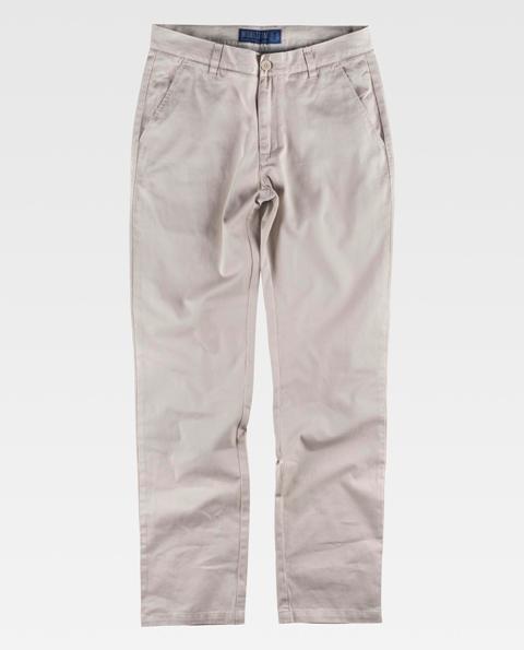 Pantalón de trabajo tipo chino Uniforma TB4020 Beige