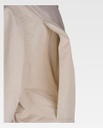Camisa beige de trabajo tipo Safari Manga Corta de nylon con rejillas y aberturas de ventilación, personalizable con logo de empresa en uniforma  - TB8510