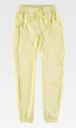 Pantalón cómodo limpieza sanidd y Servicios Cintura Elástica - TB6930 Amarillo