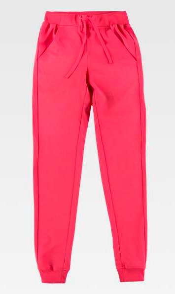 Pantalón cómodo limpieza sanidd y Servicios Cintura Elástica - TB6930 Fucsia