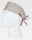 Gorro Sanitario tipo bandana beige - TM614