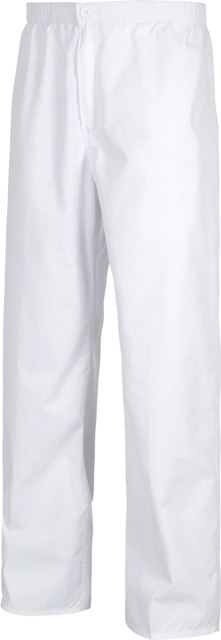 Pantalón Servicios Sanitarios cintura de goma Uniforma  - TB9300 Blanco