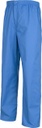 Pantalón de trabajo de color azul celeste para empresas de Servicios y sector Sanitario, enfermeras, médico, dentistas,  con cintura de goma elástica, pantalón recto, personalizable con logo de empresa en Uniforma  - TB9300