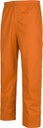 Pantalón de trabajo de color naranja para empresas de Servicios y sector Sanitario, enfermeras, médico, dentistas,  con cintura de goma elástica, pantalón recto, personalizable con logo de empresa en Uniforma  - TB9300
