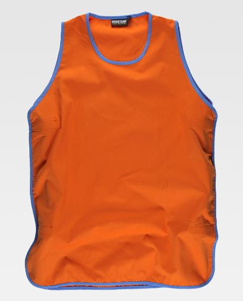 Casulla Ribeteada Uniforma - TM2007 Naranja