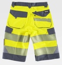 Pantalón Bermuda de Alta Visibilidad Amarilla Fluor - TC2705