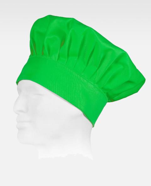 Gorro Frances Cocinero Verde Lima - TM609