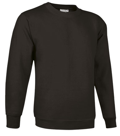 Sudadera trabajo Cuello Redondo personalizable  - VL9900 Negra