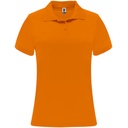 Polo Técnico Entallado Mujer Naranja - LY0410