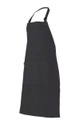 Delantal cocina con peto en color negro - V404203