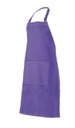 Delantal cocina con peto en color Morado  - V404203