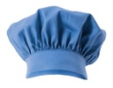 Gorro de cocinero azul celeste