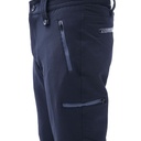 Pantalón Azul marino de Vigilante de seguridad en tejido Softshell corta vientos, impermeable, transpirable, personalizable con logo de empresa  - TR470