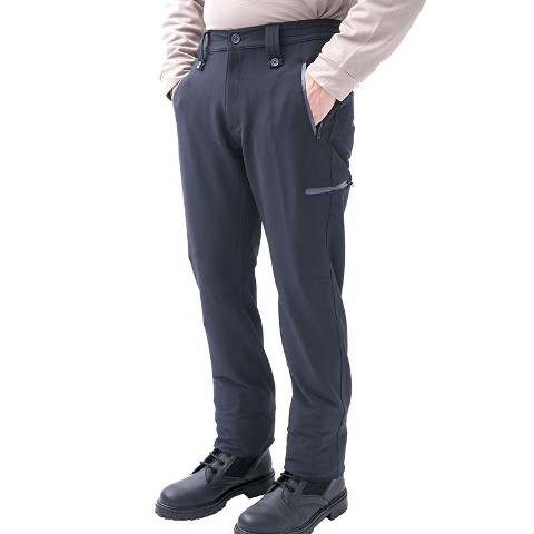 Pantalón para vigilante de seguridad en tejido elástico,  impermeable y corta vientos en uniforma