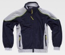 Chaqueta de trabajo Polar de diseño moderno con vivos reflectantes, personalizable con logo de empresa en Uniforma   - TWF5857
