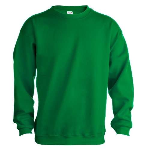 Sudadera Cuello Redondo Verde MK5864