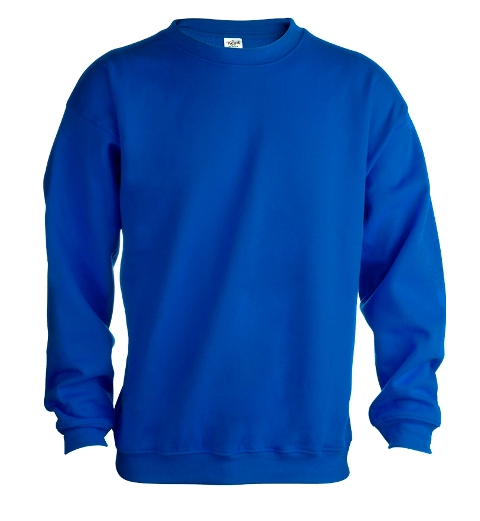 Sudadera Cuello Redondo Azul Royal MK5864