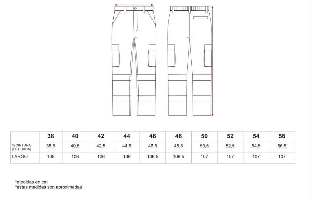 Pantalón Algodón Alta Visibilidad - TC4019