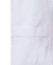 Bata blanca mujer entallada con cinturón en la espalda - V539002