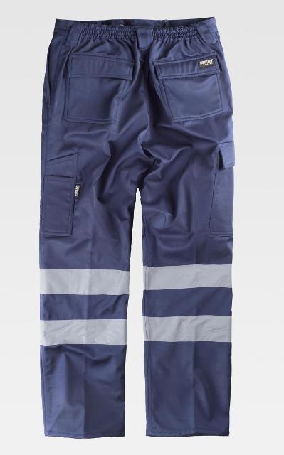 Pantalón Invierno Marino Bandas Reflectantes - TB1417