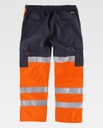 Pantalón alta visibilidad reforzado naranja  -TC3214