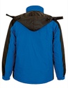 Parka chaqueta Azul royal Ripstop Acolchada Impermeable hidrofugada con capucha personalizable para empresas en uniforma   - VL2235