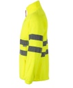 Chaqueta Polar reflectante de alta visibilidad cierre de cremallera completa homologado EN ISO 29471 Clase 1 - V181 Amarillo Fluor , para empresas, personalizable con logo