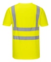 Camiseta amarilla reflectante Cuello Pico Alta Visibilidad - PS179