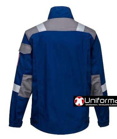 Chaqueta Ignífuga Anti-estática Lavado Industrial soldadura arco electrico resistente a prodcuctos químicos - PFR08