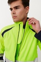 Chaqueta de trabajo tipo Softshell cortavientos de calidad superior de Alta visibilidad y reflectante personalizable para empresas en uniforma monza Fit MZ4756