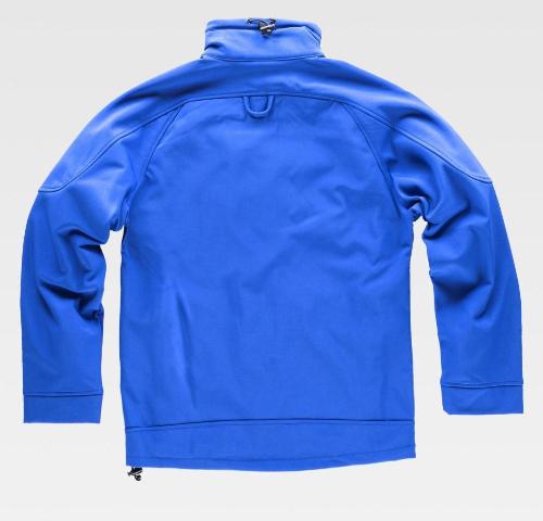 chaqueta Softshell Workshell tricapa ajustada elástica cortavientos personalizable en uniforma - TS9010