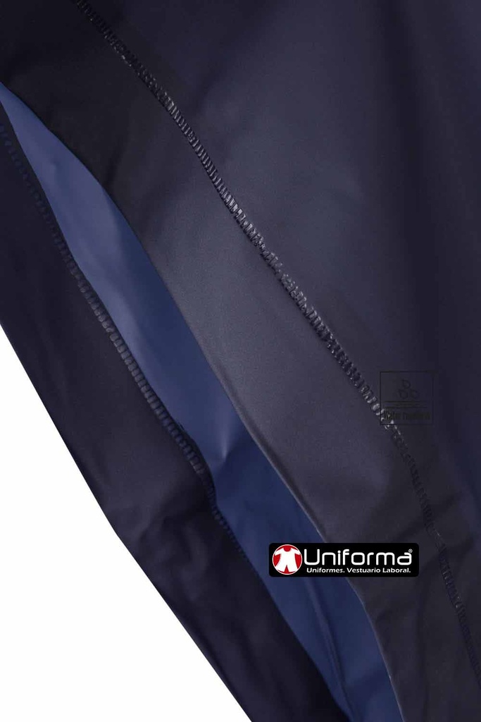 Chaqueta de lluvia impermeable tipo Poncho para Lluvia, con capucha, de hechura amplia para usar sobre la ropa, personalizable con logo de empresa en uniforma, V187