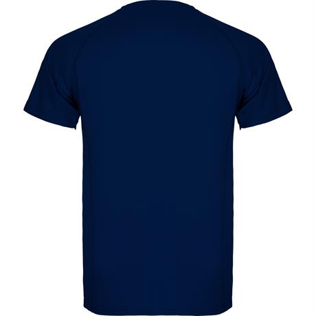 Camiseta Técnica Azul marino Manga Corta Ranglán - LY0425