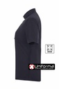 Camisa de trabajo de mujer en tejido elástico Stretch de manga corta, cómoda y ligera, en popelín de 115 grms, personalizable con logo de empresa en Uniforma  - V405018S