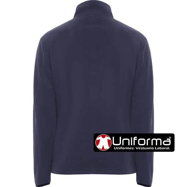 Polar de trabajo en Micropolar Bicolor personalizable con logo de empresa  - LY8412